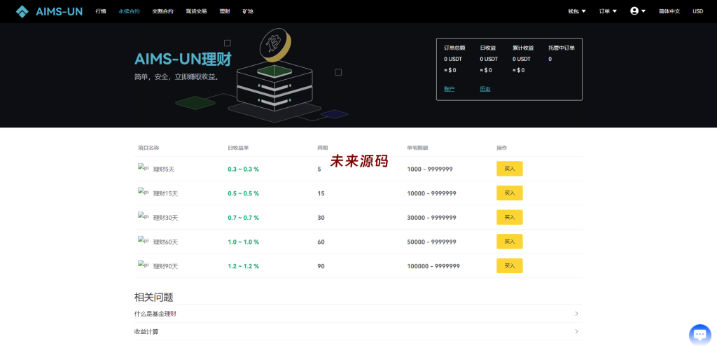 图片[18]-多语言交易所系统/永续交割合约交易/基金理财/锁仓质押-未来源码网