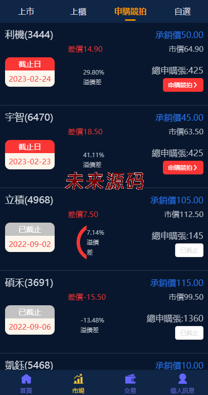 图片[4]-二开版台湾股票系统/申购折扣交易系统/股票配资源码-未来源码网